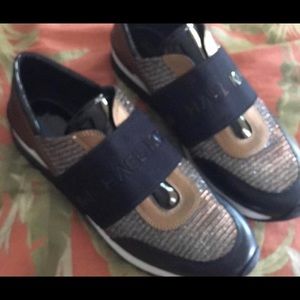 Micheal Kors slip on tennis shoes